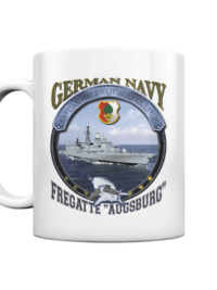 F213 Fregatte Augsburg - Keramiktasse - German Navy