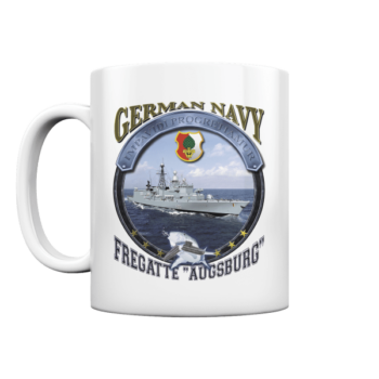 F213 Fregatte Augsburg - Keramiktasse - German Navy