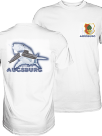 F213 Fregatte AUGSBURG - T-Shirt - U-Boot Hai - German Navy