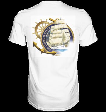 T-Shirt - A 60 SSS Gorch Fock Steuerrad