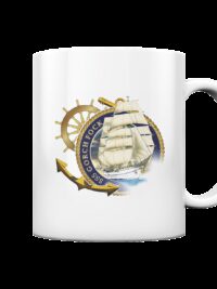 Keramiktasse A 60 Gorch Fock Steuerrad