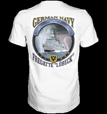 T-Shirt - F214 Fregatte LÜBECK Standard