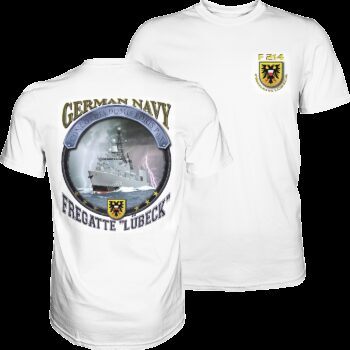 T-Shirt - F214 Fregatte LÜBECK Standard