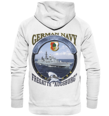 F213 Fregatte AUGSBURG - Hoodie - German Navy – Bild 2