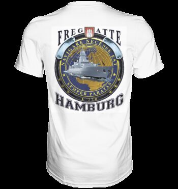 T-Shirt - F220 Fregatte HAMBURG Standard