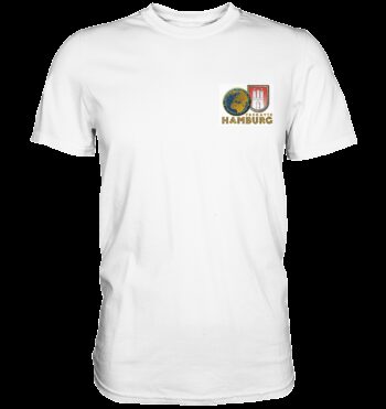 T-Shirt - F220 Fregatte HAMBURG Bullauge