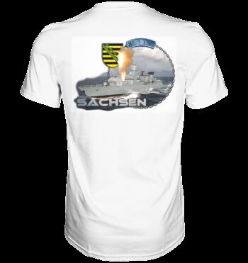 T-Shirt - F219 Fregatte SACHSEN Standard