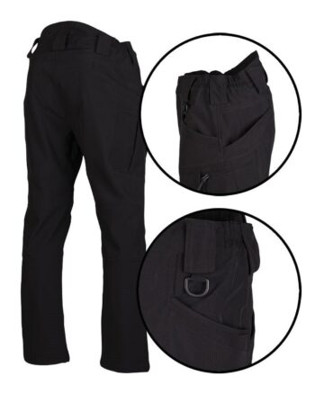 SOFTSHELL HOSE ′ASSAULT′ SCHWARZ