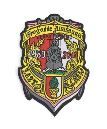 Patch - F213 Fregatte AUGSBURG "Last Crew" Letzte Besatzung 2019