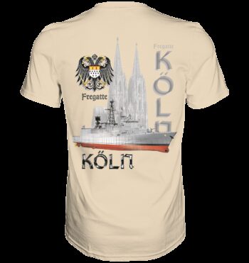 T-Shirt - F211 Fregatte KÖLN Standard