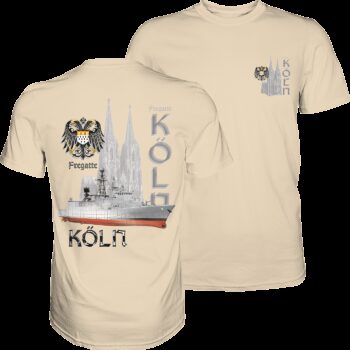 T-Shirt - F211 Fregatte KÖLN Standard