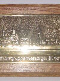MessingSilhouette - A1413 Einsatzgruppenversorger BONN