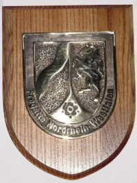 MessingWappen - F223 Fregatte NORDRHEIN-WESTFALEN