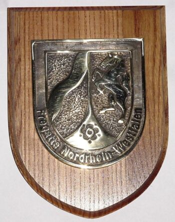 MessingWappen - F223 Fregatte NORDRHEIN-WESTFALEN