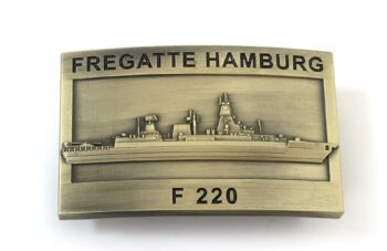Gürtelschnalle - F220 Hamburg - massiv o. Wappen