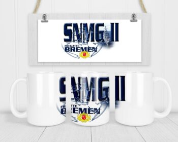 Keramiktasse F207 Fregatte BREMEN SNMG2 weiß