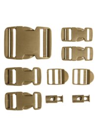BUCKLE SET 9-TLG.COYOTE