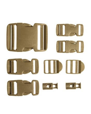 BUCKLE SET 9-TLG.COYOTE