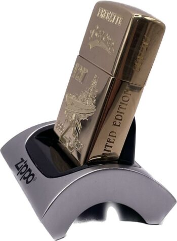 F217 Fregatte BAYERN - 25 JAHRE - limitiert – ZIPPO Sturmfeuerzeug m. Diamantgravur – German Navy – Bild 2