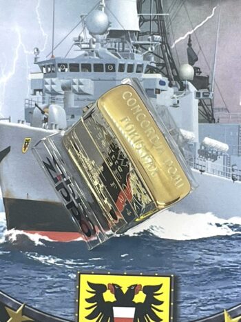 ZIPPO Feuerzeug - THE LAST CREW - F214 Fregatte LÜBECK - limitiert