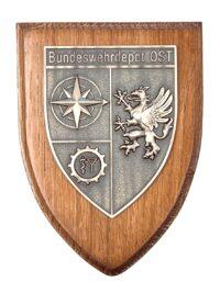 Wappen BundeswehrDepot OST Utzedel – massiv messingf. – German Navy