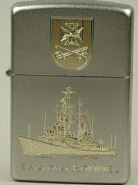D187 Zerstörer ROMMEL – ZIPPO Sturmfeuerzeug m. Diamantgravur – German Navy