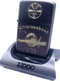 U23 U-Boot S172 – ZIPPO Sturmfeuerzeug m. Diamantgravur – German Navy