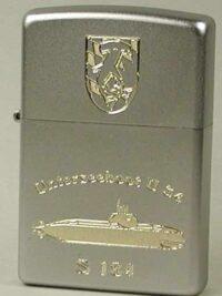 U34 U-Boot S184 - ZIPPO - Sturmfeuerzeug m. Diamantgravur - German Navy
