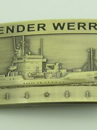 A514 Tender WERRA - Gürtelschnalle massiv - German Navy