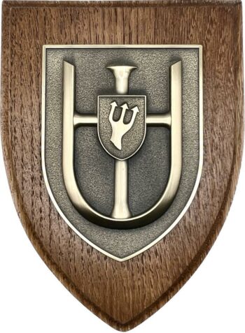 Unterstützungsgeschwader – Massives Wappen messingf. – German Navy