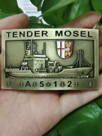 A512 Tender MOSEL - Gürtelschnalle massiv - German Navy