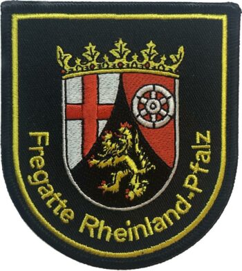 F225 Fregatte RHEINLAND-PFALZ - Patch - German Navy