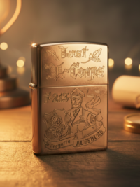 F213 Fregatte AUGSBURG - LAST U-CORPS - ZIPPO Sturmfeuerzeug m. Diamantgravur – German Navy