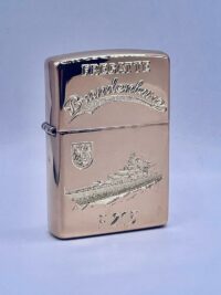 F215 Fregatte BRANDENBURG – ZIPPO Sturmfeuerzeug m. Diamantgravur – German Navy