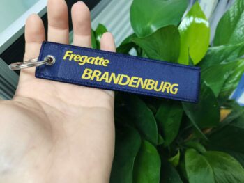 F215 Fregatte BRANDENBURG – Schlüsselanhänger kurz Key Chain – German Navy – Bild 2