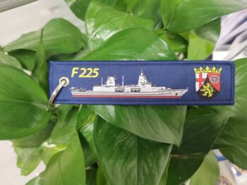 F225 Fregatte RHEINLAND-PFALZ – Schlüsselanhänger kurz Key Chain – German Navy – Bild 2