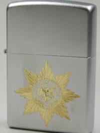 Barettabzeichen der Feldjägertruppe – ZIPPO Sturmfeuerzeug m. Diamantgravur – German Army