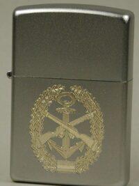 Barettabzeichen der Marinesicherungstruppe – ZIPPO Sturmfeuerzeug m. Diamantgravur – German Navy