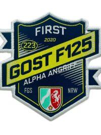 Patch/Aufnäher F223 Fregatte NORDRHEIN-WESTFALEN – mit Klett "FIRST GOST 2020" - German Navy
