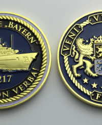 F217 Fregatte BAYERN - Coin "Acta, non verba" - German Navy