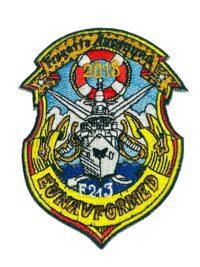 Patch/Aufnäher F213 Fregatte AUGSBURG - "EUNAVFORMED 2018" - German Navy