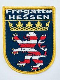 F221 Fregatte HESSEN – Patch/Aufnäher standard - German Navy