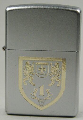 1. OA-Btl Hammelburg – ZIPPO Sturmfeuerzeug m. Diamantgravur – German Army