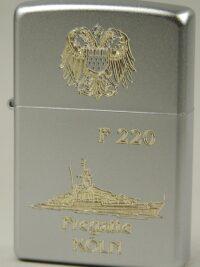 F220 Fregatte KÖLN – ZIPPO Sturmfeuerzeug m. Diamantgravur - German Navy