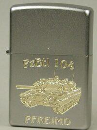 PzBtl 104  Panzerbataillon Pfreimd – ZIPPO Sturmfeuerzeug m. Diamantgravur – German Army