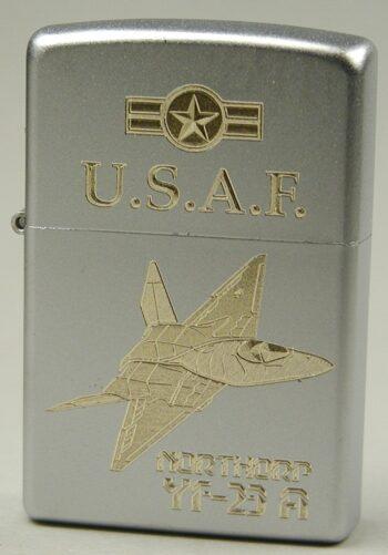 U.S.A.F. YF-23A Northrop – ZIPPO Sturmfeuerzeug m. Diamantgravur – US Air Force