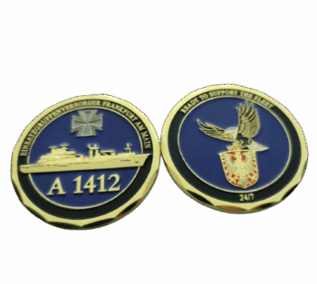 A1412 - EGV FRANKFURT AM MAIN - Coin standard blue – German Navy