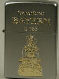 D183 Zerstörer BAYERN – ZIPPO Sturmfeuerzeug m. Diamantgravur - German Navy