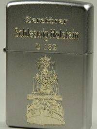 D182 Zerstörer SCHLESWIG-HOLSTEIN – ZIPPO Sturmfeuerzeug m. Diamantgravur - German Navy