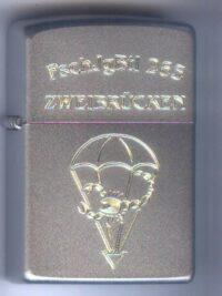 Fallschirmjägerbataillon 263 FschJgBtl 263 – ZIPPO Sturmfeuerzeug m. Diamantgravur - German Army